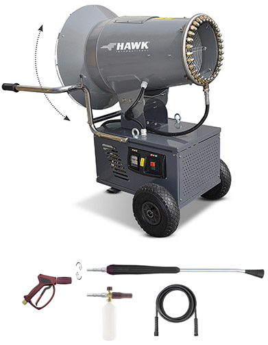 HAWK Disinfection Fog Cannon + HP Washer